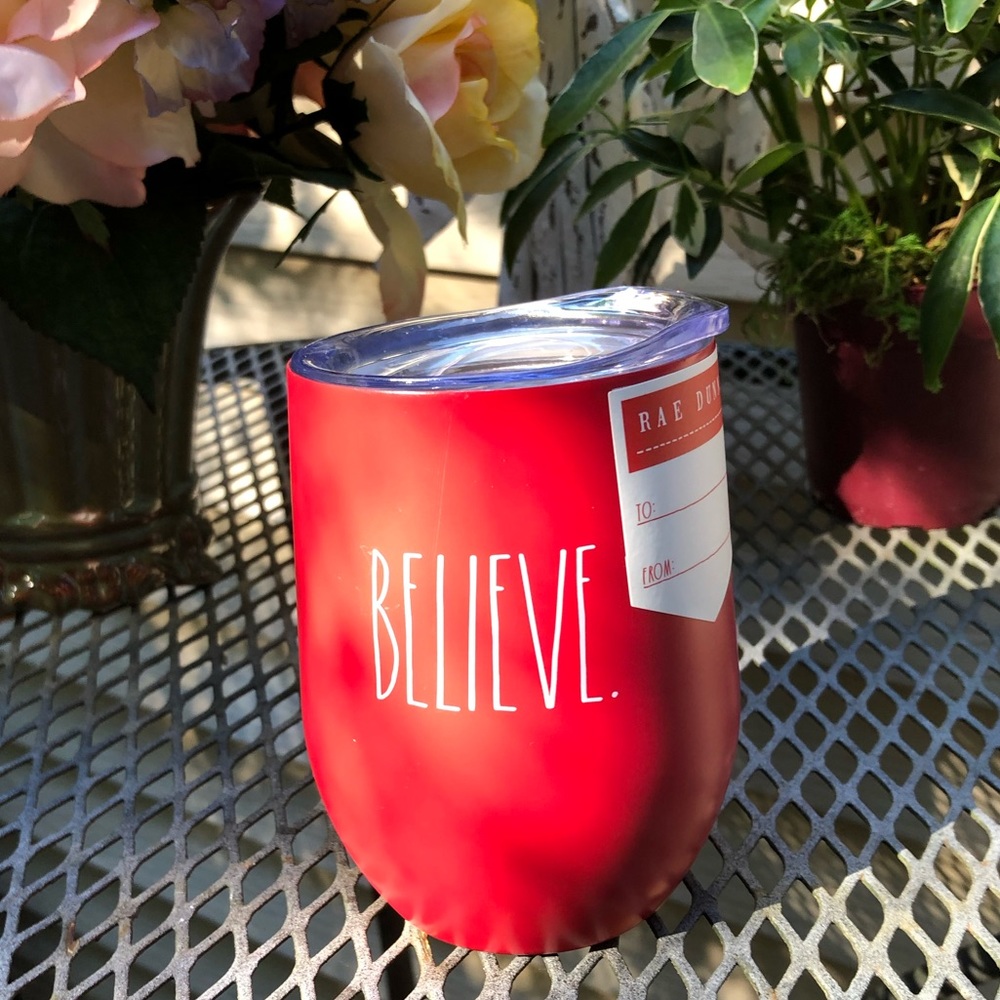BELIEVE wine tumbler